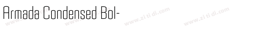Armada Condensed Bol字体转换